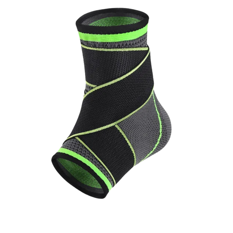 Tobillera Deportiva, Venda de Compresión Doble,  Ajustable -0