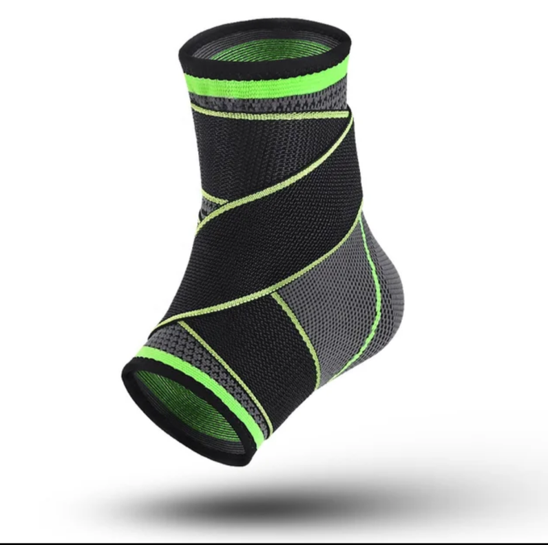 Tobillera Deportiva, Venda de Compresión Doble,  Ajustable -2
