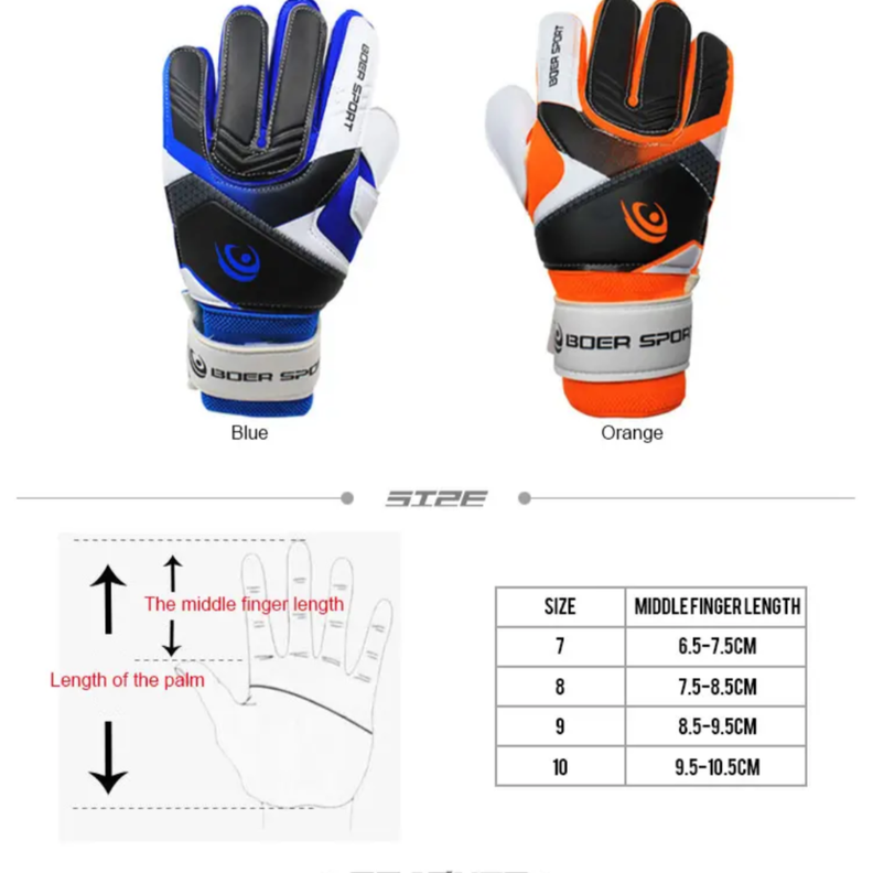 Guantes De Arquero Portero Futbol Antideslizantes Premium-2