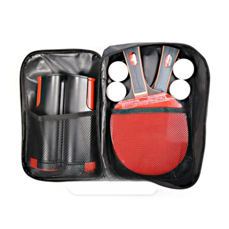 Pack 2 Paletas De Ping Pong + 4 Pelotas + Malla + Estuche alta calidad -5