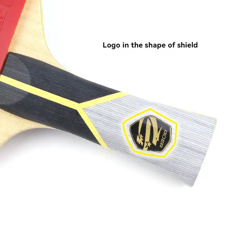 Paleta Profesional de Ping  Pong 7 star estuche impermeable -3