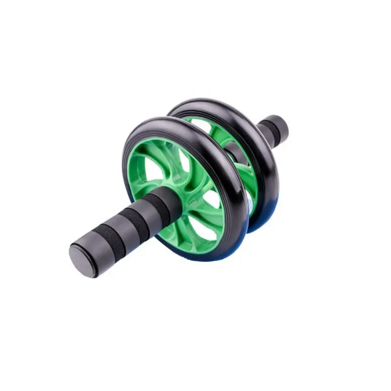 Rodillo Abdominal Doble Rueda + alfombra -0