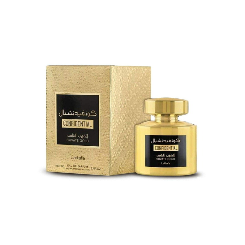 Perfume Lattafa Confidential Private Gold Edp 100 Ml Unisex-0
