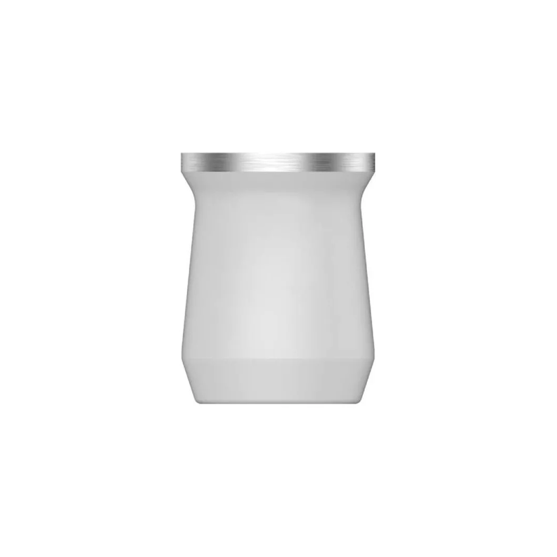 Mate Termico Doble Pared Metalico Aceroinox Blanco-0