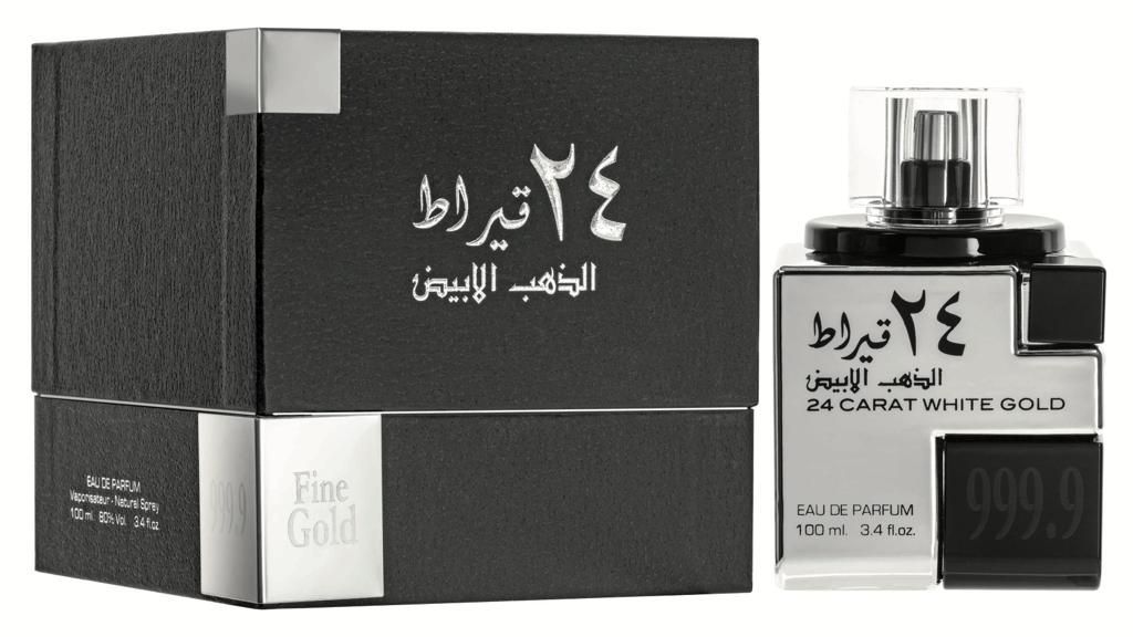 Perfume Lattafa 24 Carat White Gold Edp 100 Ml Unisex-0