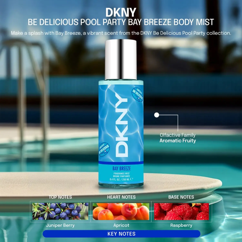 Body Mist Dkny Be Delicious Pool Party Bay Breeze 250 Ml Mujer-2