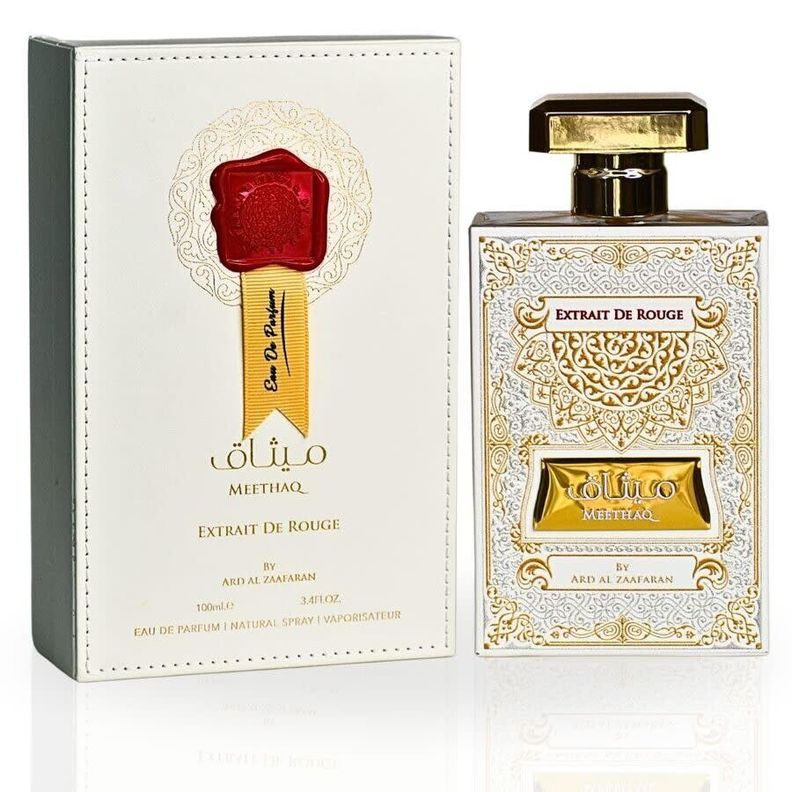 Ard Al Zaafaran Meethaq Extrait De Rouge XDP 100 Ml Mujer