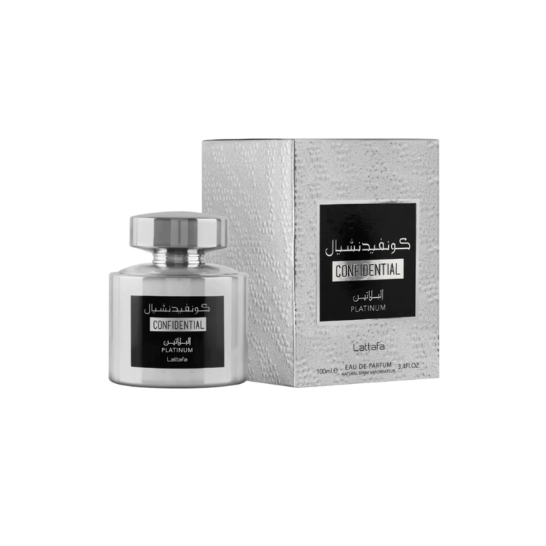 Perfume Lattafa Confidential Platinum Edp 100 Ml Unisex-0
