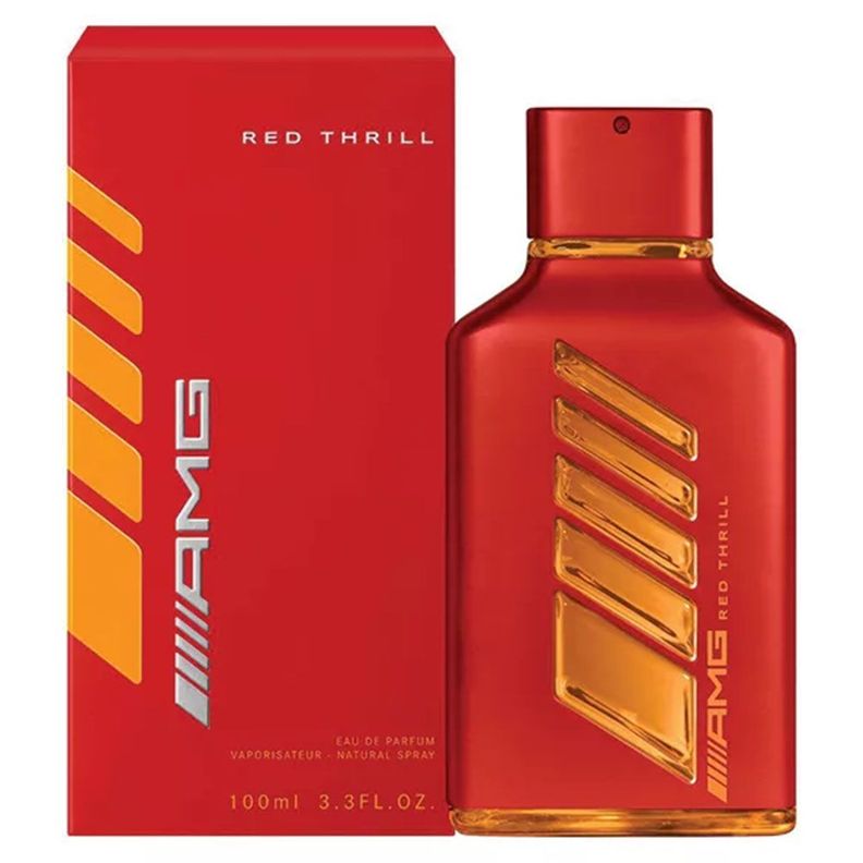 Perfume Mercedes Benz Amg Red Edp 100 Ml Hombre-0