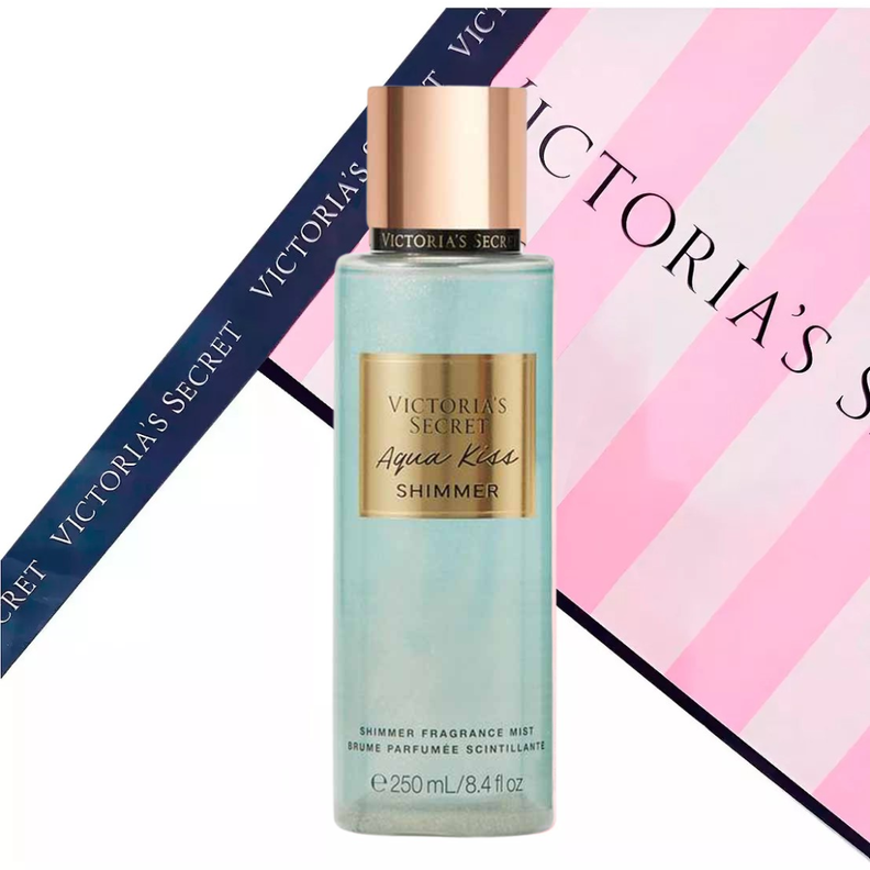 Victoria Secret Aqua Kiss Shimmer Body Splash 250Ml Mujer-2