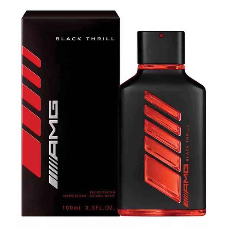 Perfume Mercedes Benz Amg Black Edp 100 Ml Hombre-0