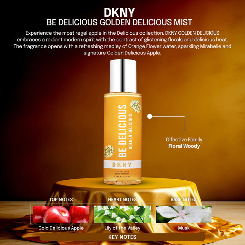 Body Mist Dkny Golden Delicious 250 Ml Mujer-2
