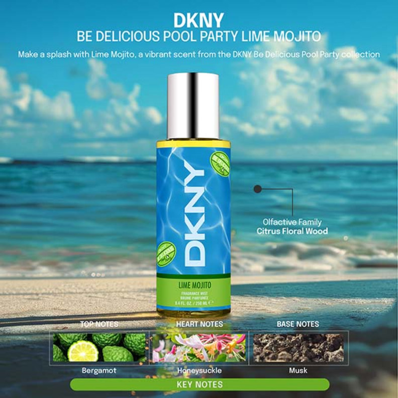 Body Mist Dkny Be Delicious Pool Party Lime Mojito 250 Ml Mujer-2