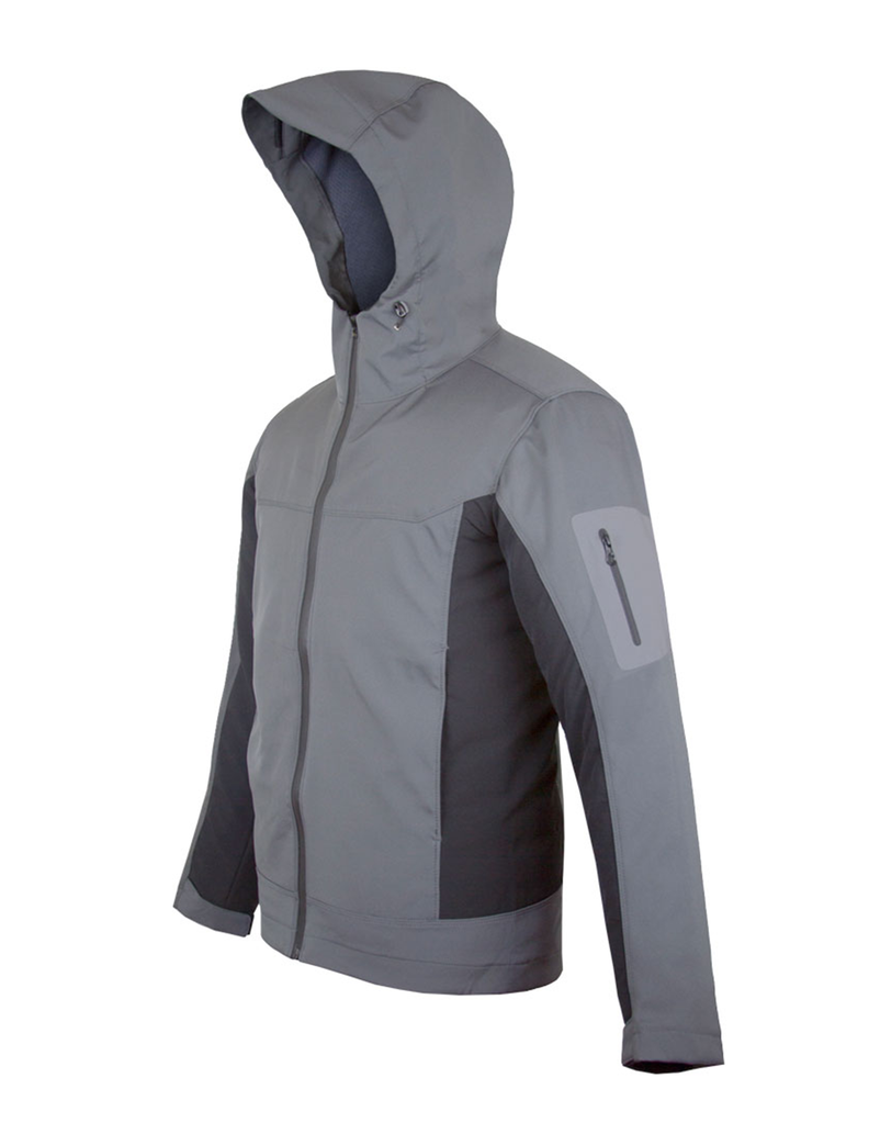 Chaqueta Microsoftshell Con Gorro Hombre-1