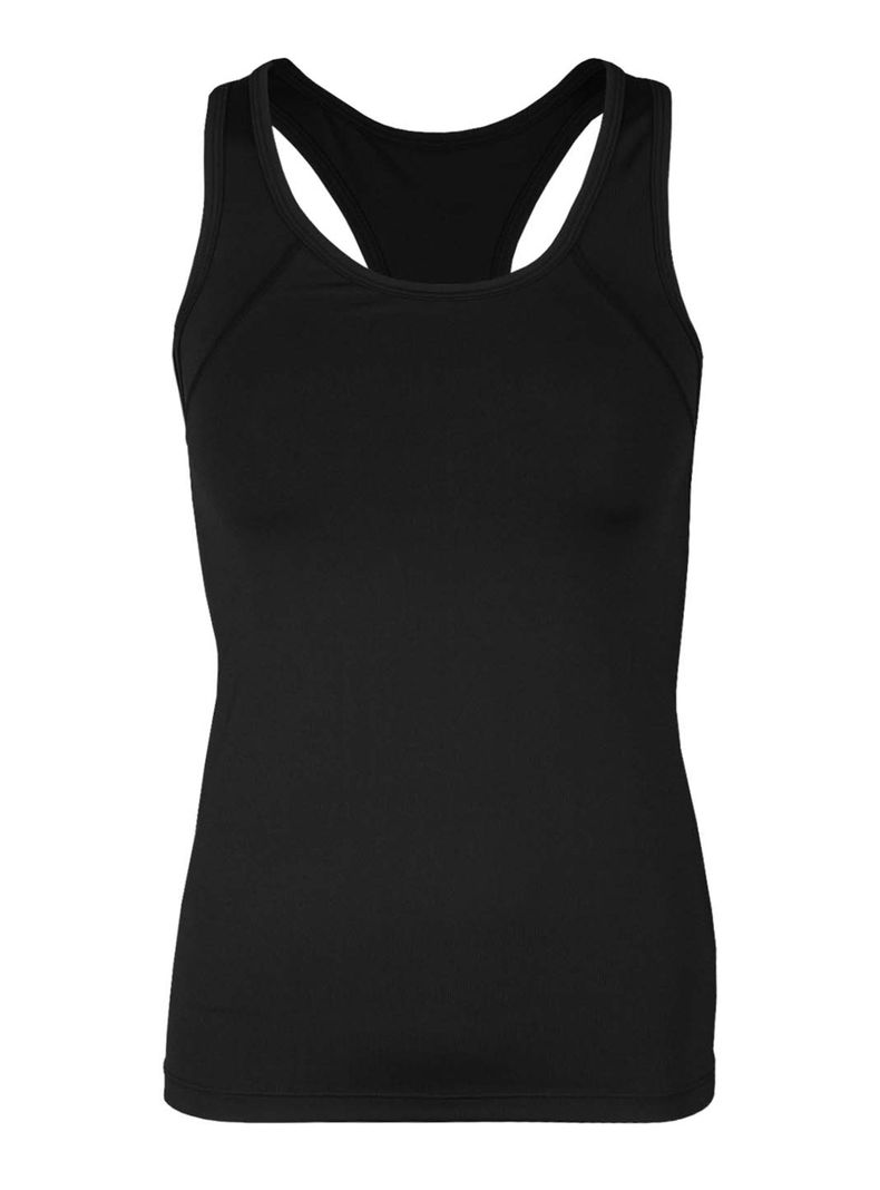 Camiseta Musculosa Deportiva Stretch Mujer-0