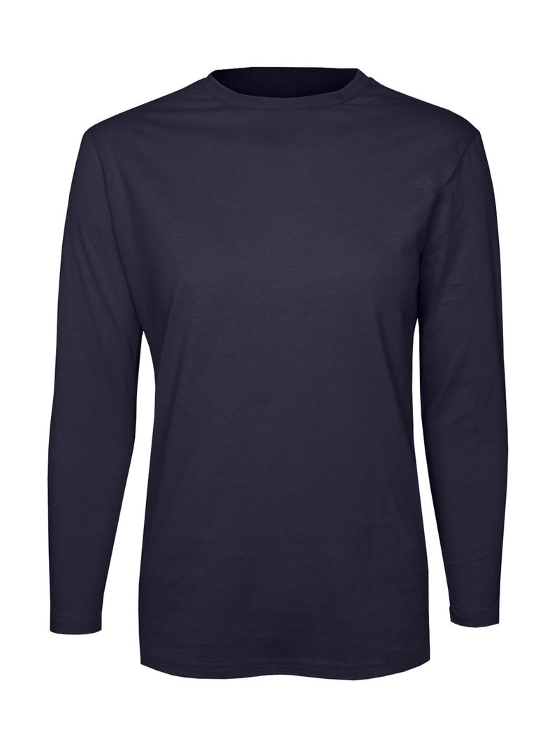 Polera 100% Algodon Básica Manga Larga Unisex Unisex-3