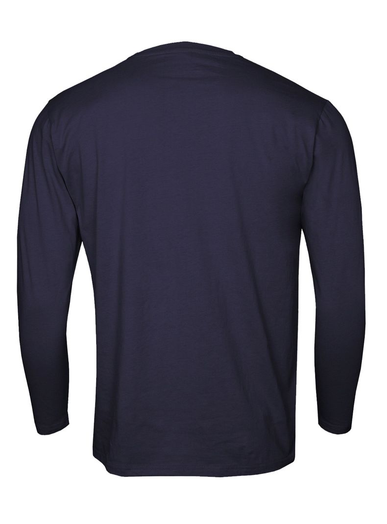 Polera 100% Algodon Básica Manga Larga Unisex Unisex-2
