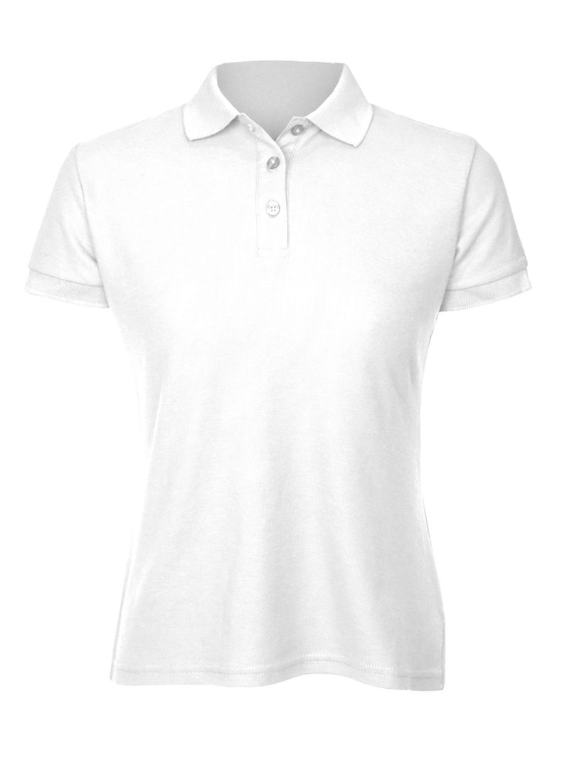Polera Pique Algodon Manga Corta Mujer-0