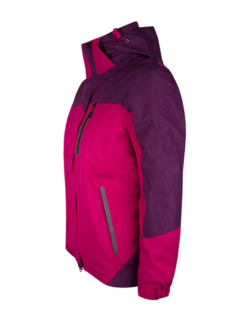 Chaqueta 3 En 1 Desmontable Bicolor Mujer-1