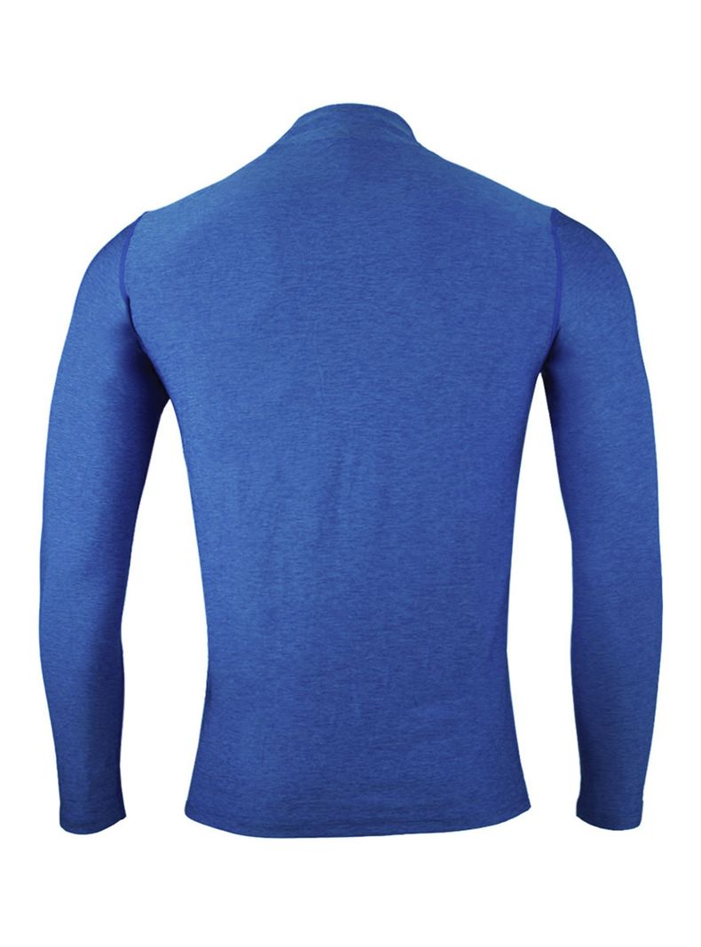 Polera Dry Fit con Cierre Manga Larga Hombre-1
