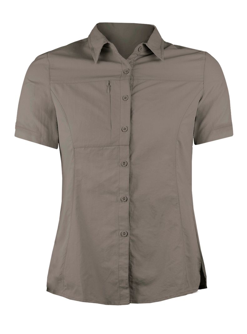 Camisa Trekking Manga Corta Mujer-0