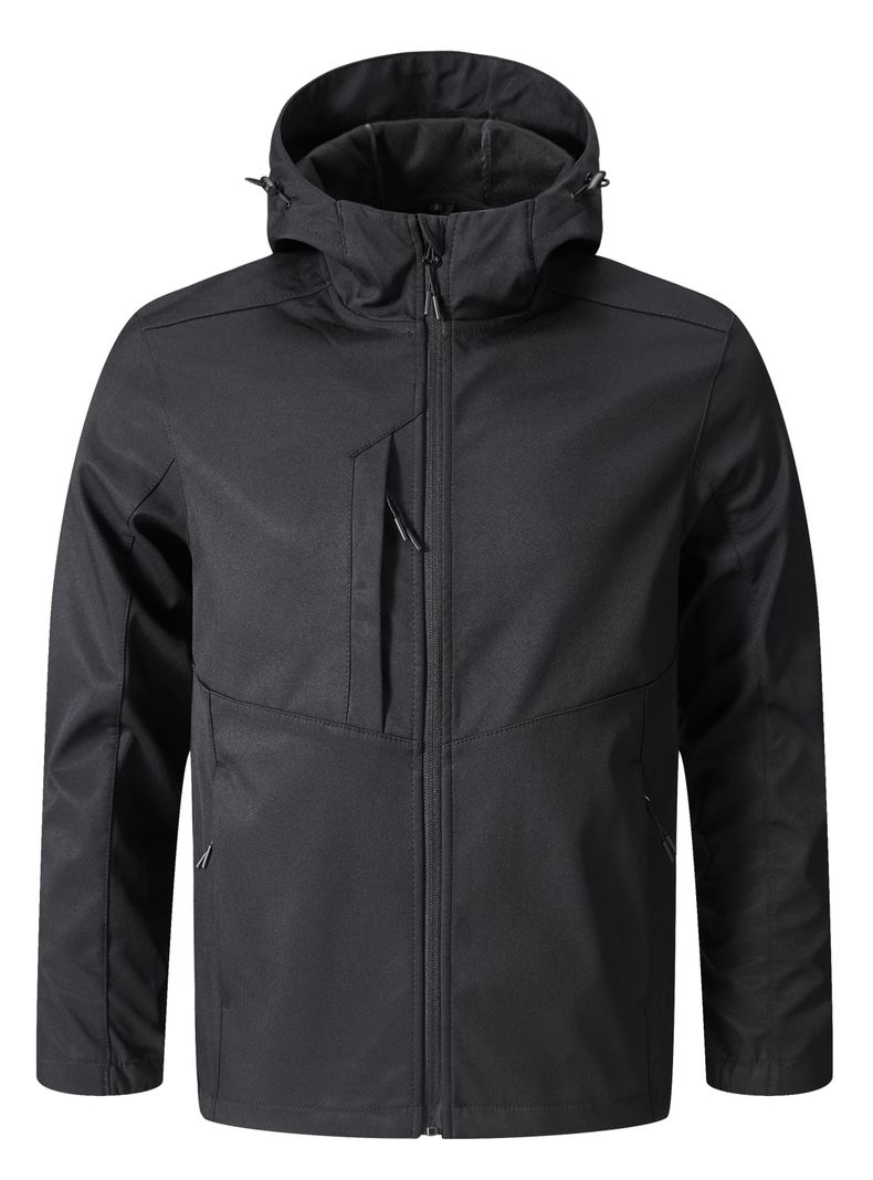 Chaqueta Softshell Corporativa con Gorro Hombre -0