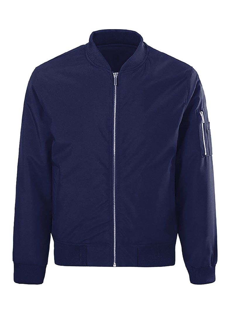 Chaqueta Bomber Casual Hombre-0