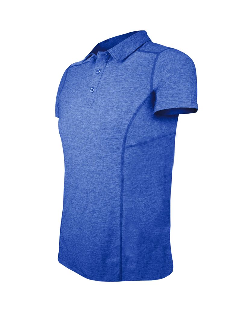 Polera Dry Fit Con Cuello Manga Corta Mujer -1