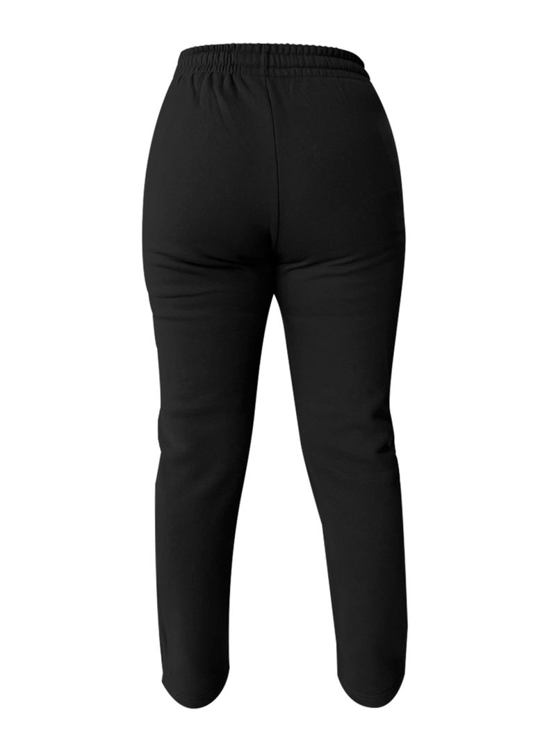 Pantalón Buzo Algodón Recto Unisex -6