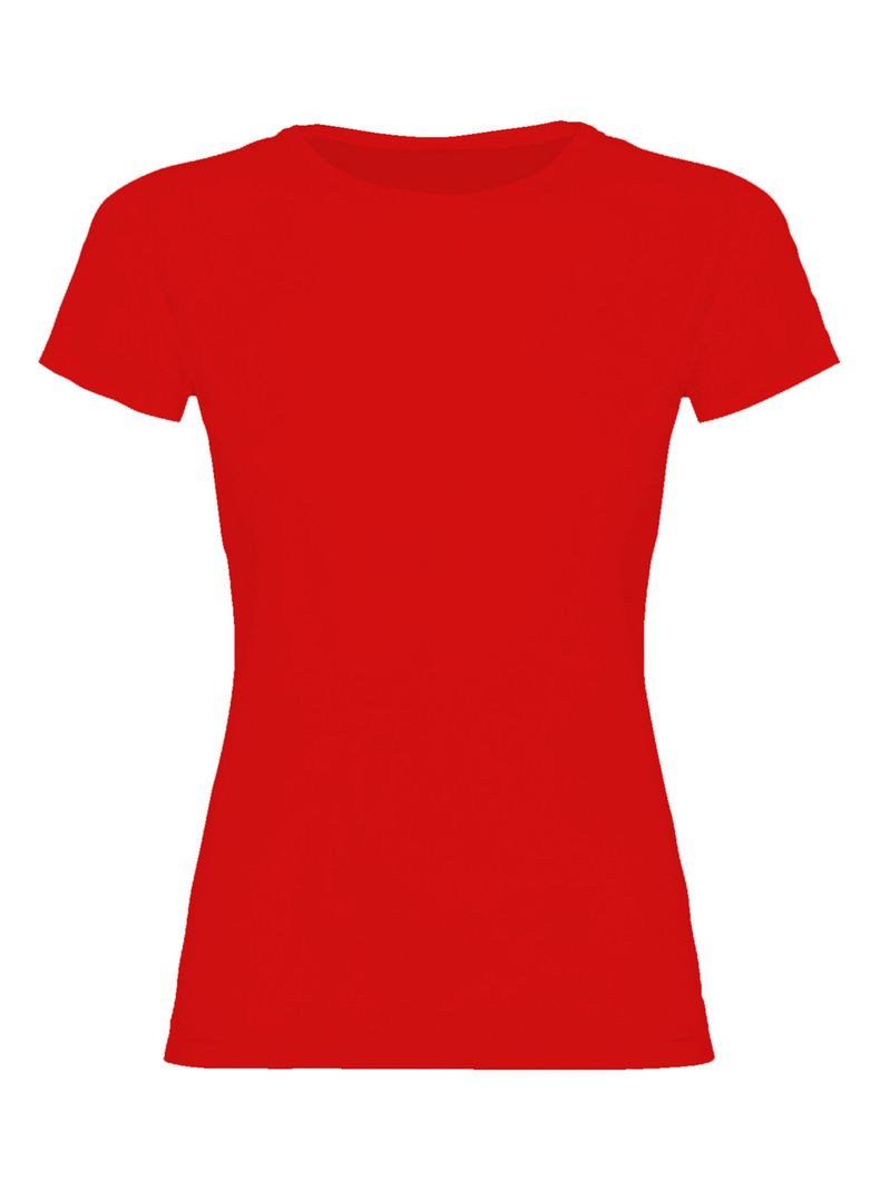 Polera Manga Corta 100% algodon Mujer-0