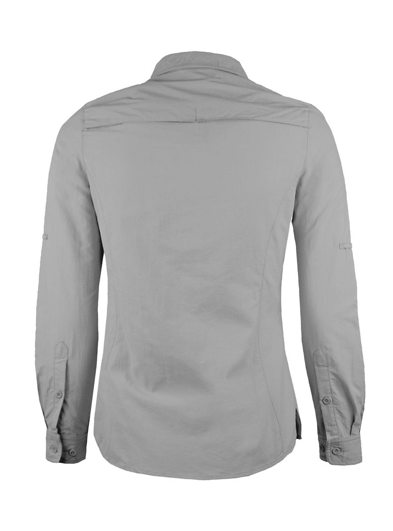 Camisa Trekking Manga Larga Mujer-2