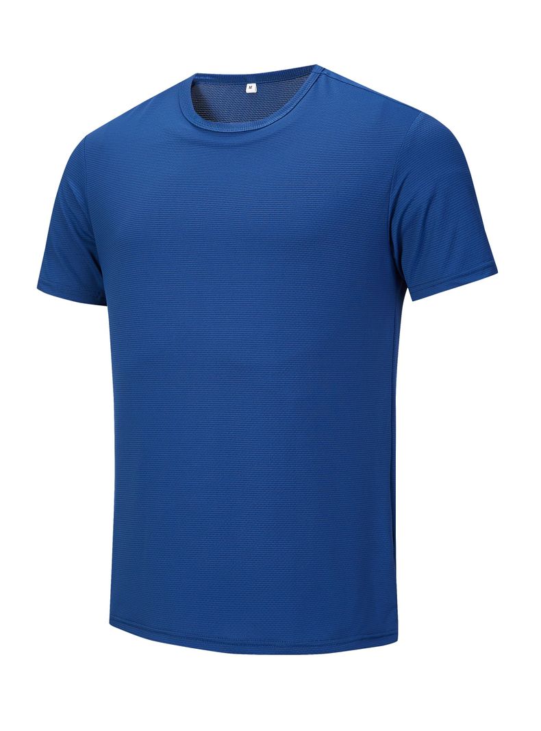 Polera Dry Fit Manga Corta Microperforada Hombre-1
