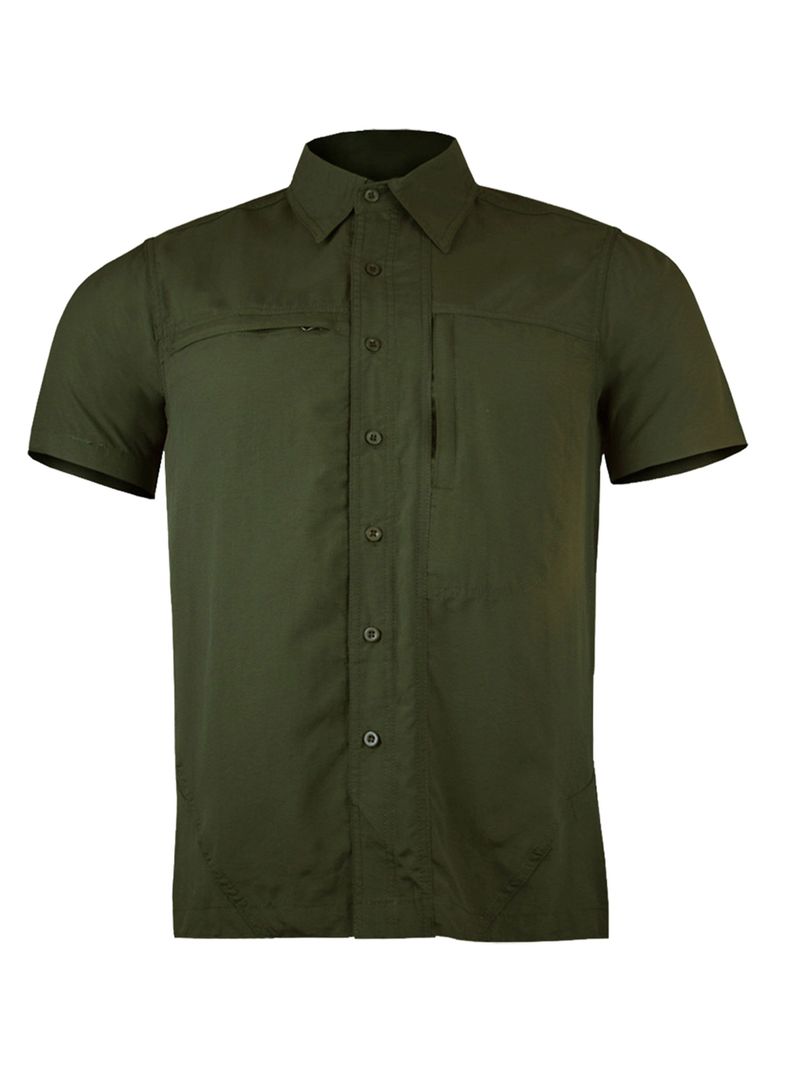 Camisa Trekking Manga Corta Hombre-0