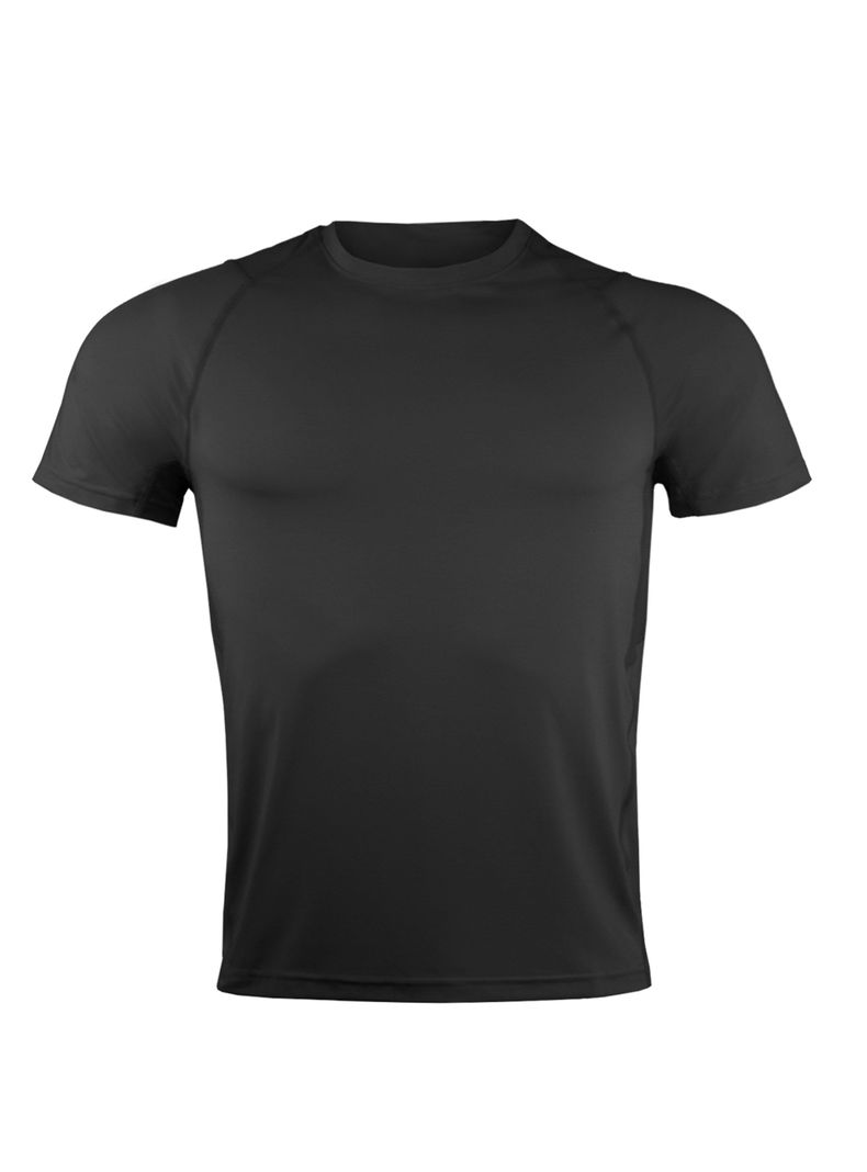 Polera Dry Fit Manga Corta con Malla Hombre-0