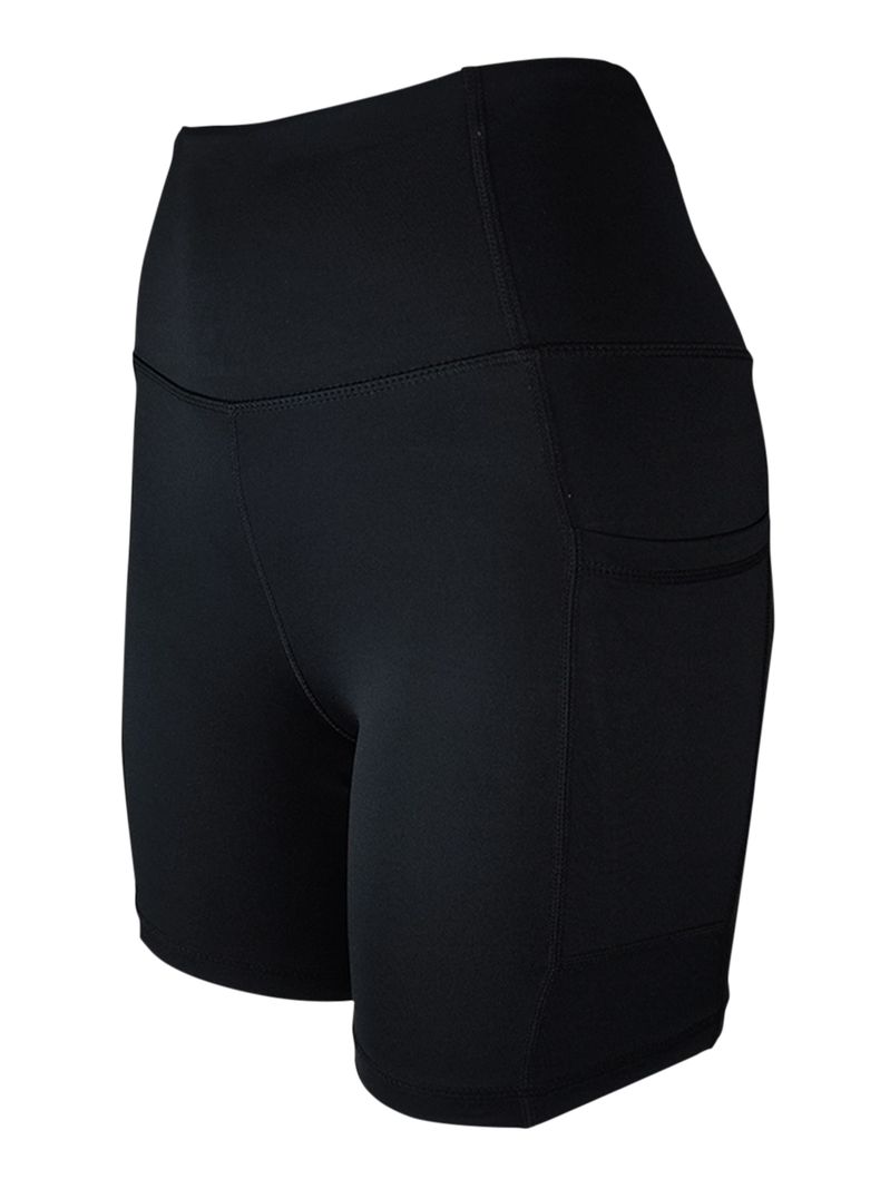 Calza Deportiva Corta con Bolsillos Mujer-1