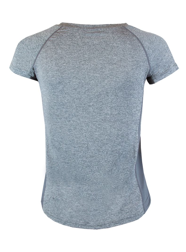 Polera Dry Fit Manga Corta con Malla Mujer-1