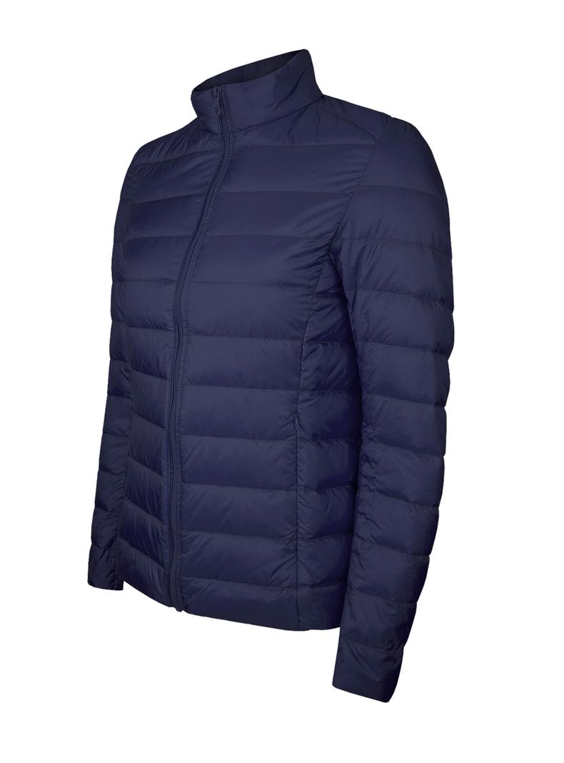 Parka Ripstop Clásica de Plumas Mujer-1