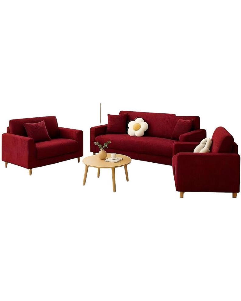 Fundas Cubre Sillones 3+1+1 Textura de alta calidad RS