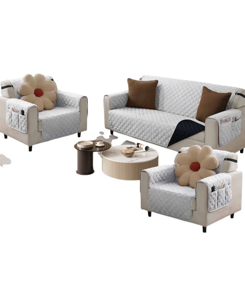 Fundas Cubre Sillón Reversibles (3+1+1) MP