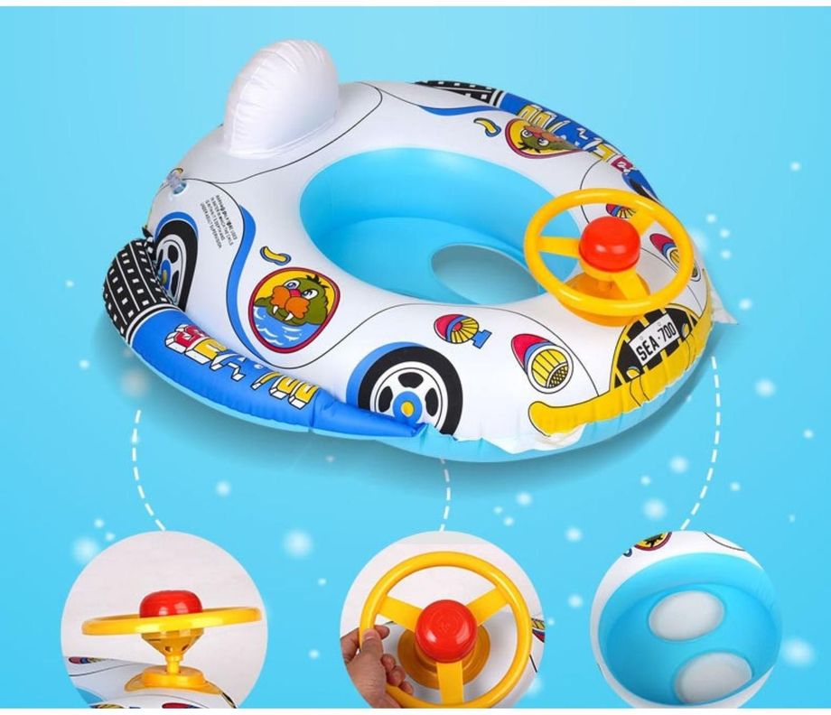 Flotador Para Niños Con Volante Verano Piscina-3