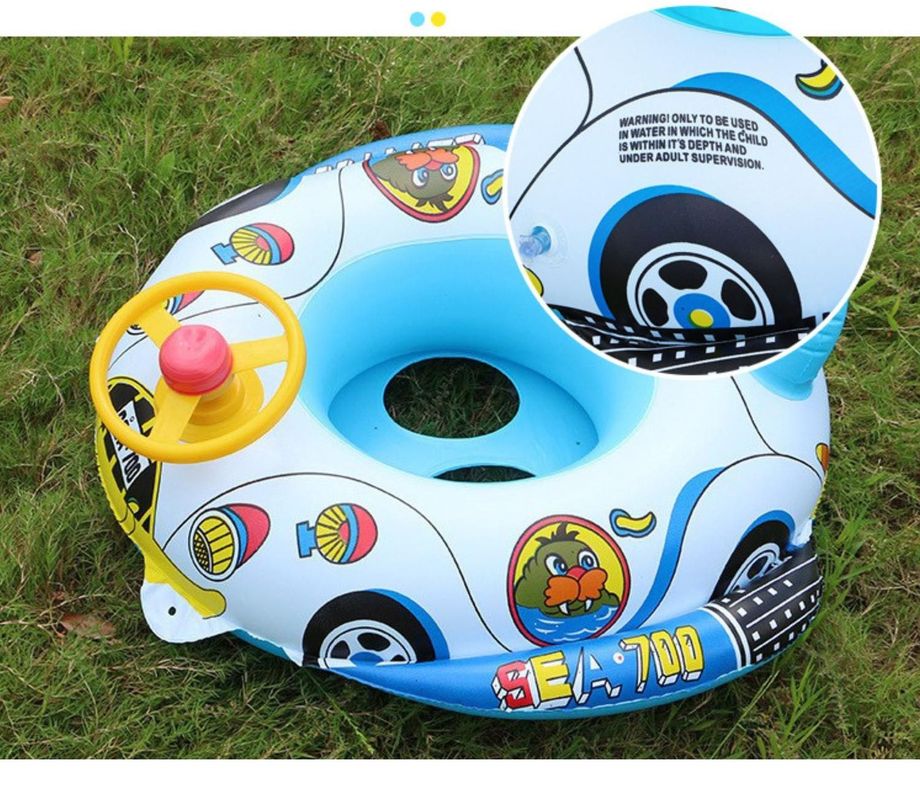 Flotador Para Niños Con Volante Verano Piscina-4