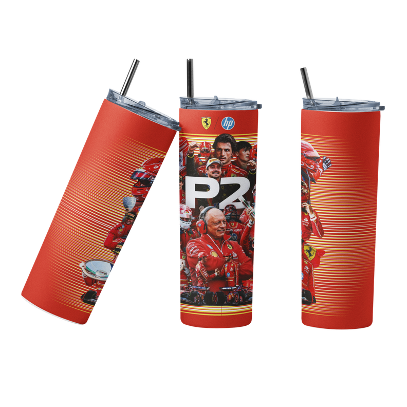 Termo Botella Termica F1 Escuderia Ferrari 2024 Mug-0