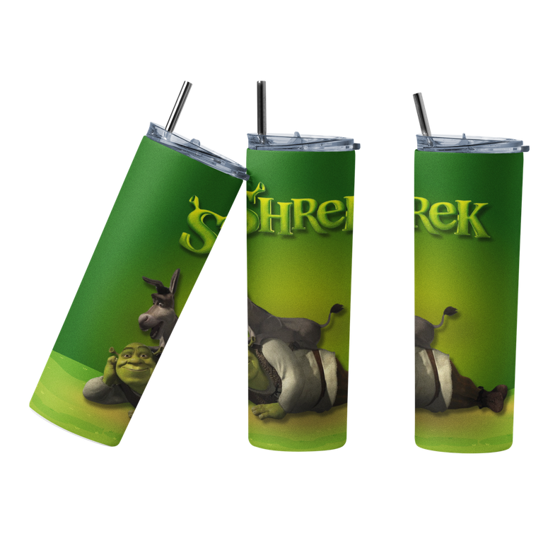 Termo Botella Termica Shrek-Burro padro Mug-0