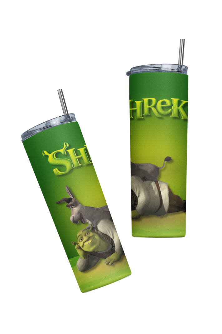 Termo Botella Termica Shrek-Burro padro Mug-2