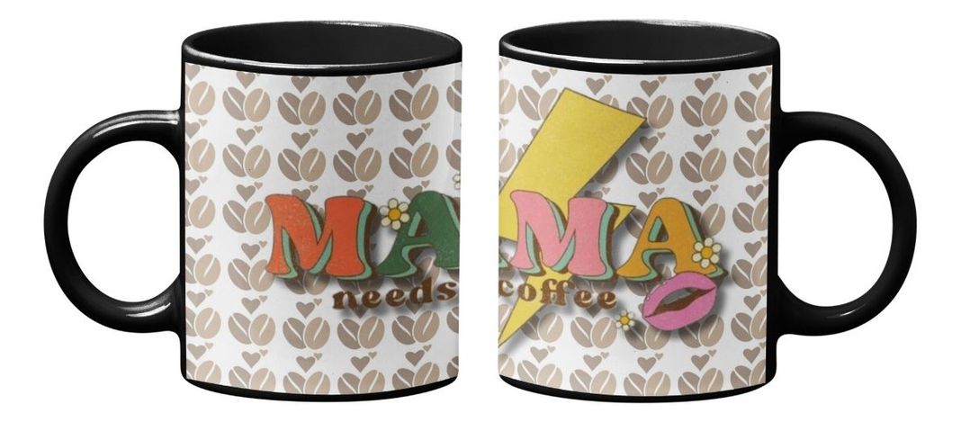 Taza Magica Feliz Dia De Mamá Necesita Café-2