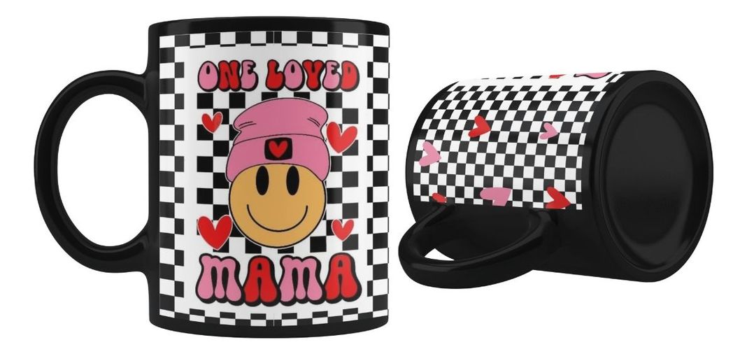 Taza Magica Feliz Dia De Mamá Amada Corazon-1