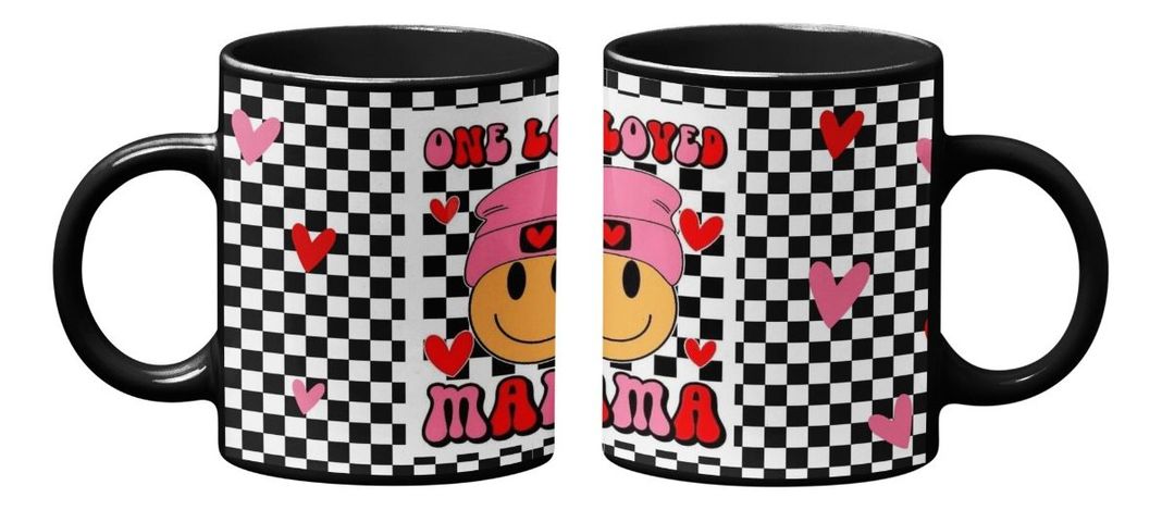Taza Magica Feliz Dia De Mamá Amada Corazon-2