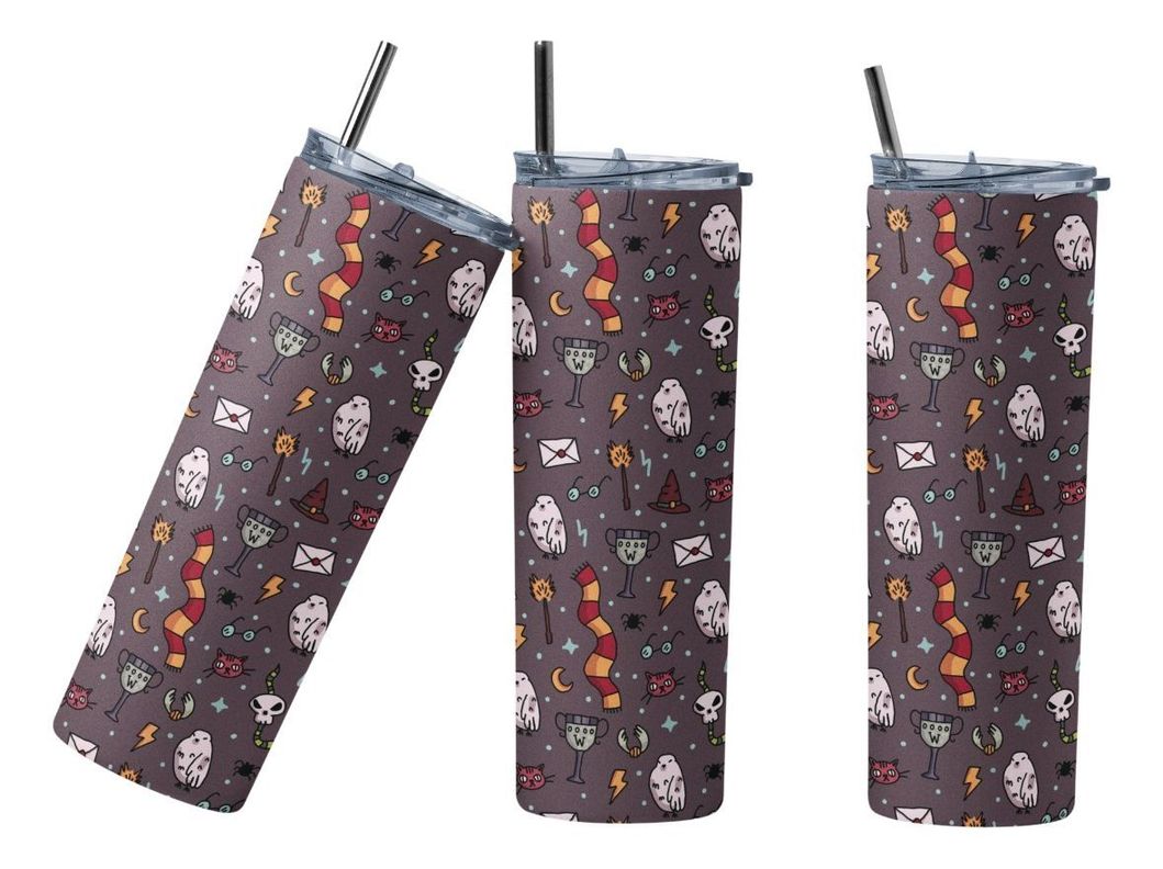 Termo Botella Térmica Harry Potter Hogwarts Lentes Serpiente-1