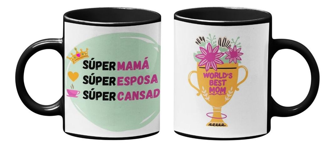 Taza Magica Feliz Dia De Mamá, World S Best Mon-2