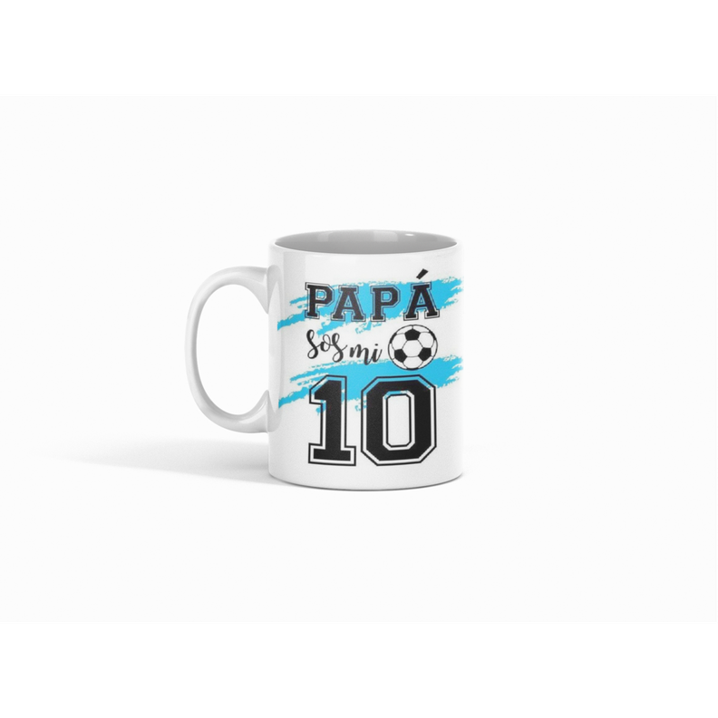 Taza Tazon Papá Sos Mi 10 Feliz Dia Del Padre Regalo-0